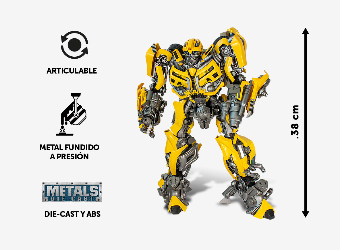 Construye tu increíble Bumblebee