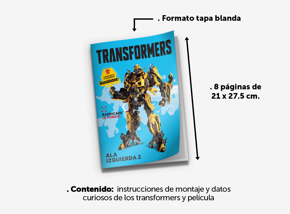 Construye tu increíble Bumblebee