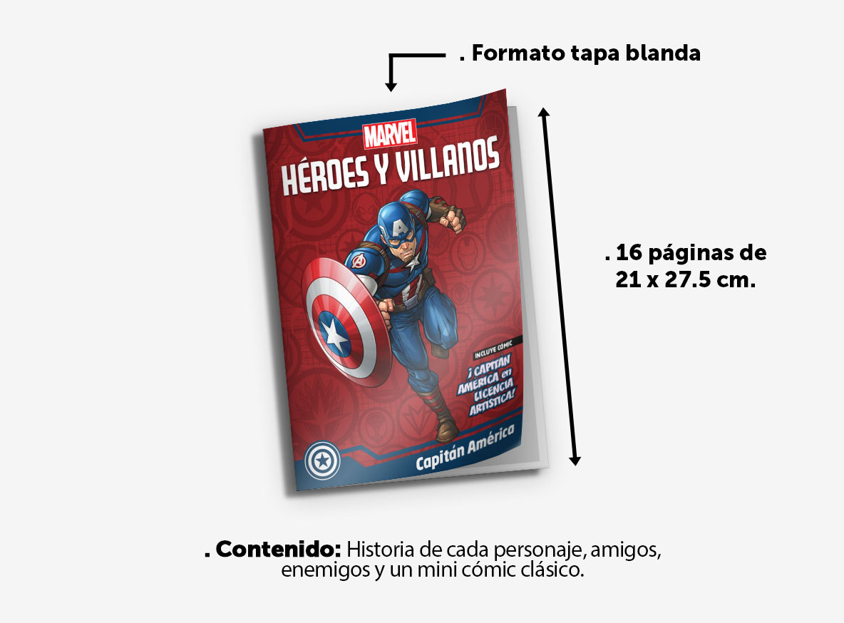 MARVEL HÉROES Y VILLANOS