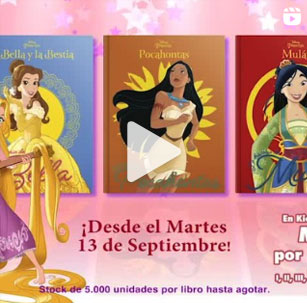 Lanzamiento Princesas de Disney en Chile