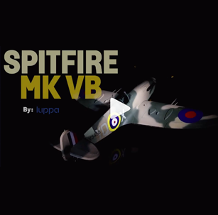 Spitfire MK VB, the most famous British fighter plane.
