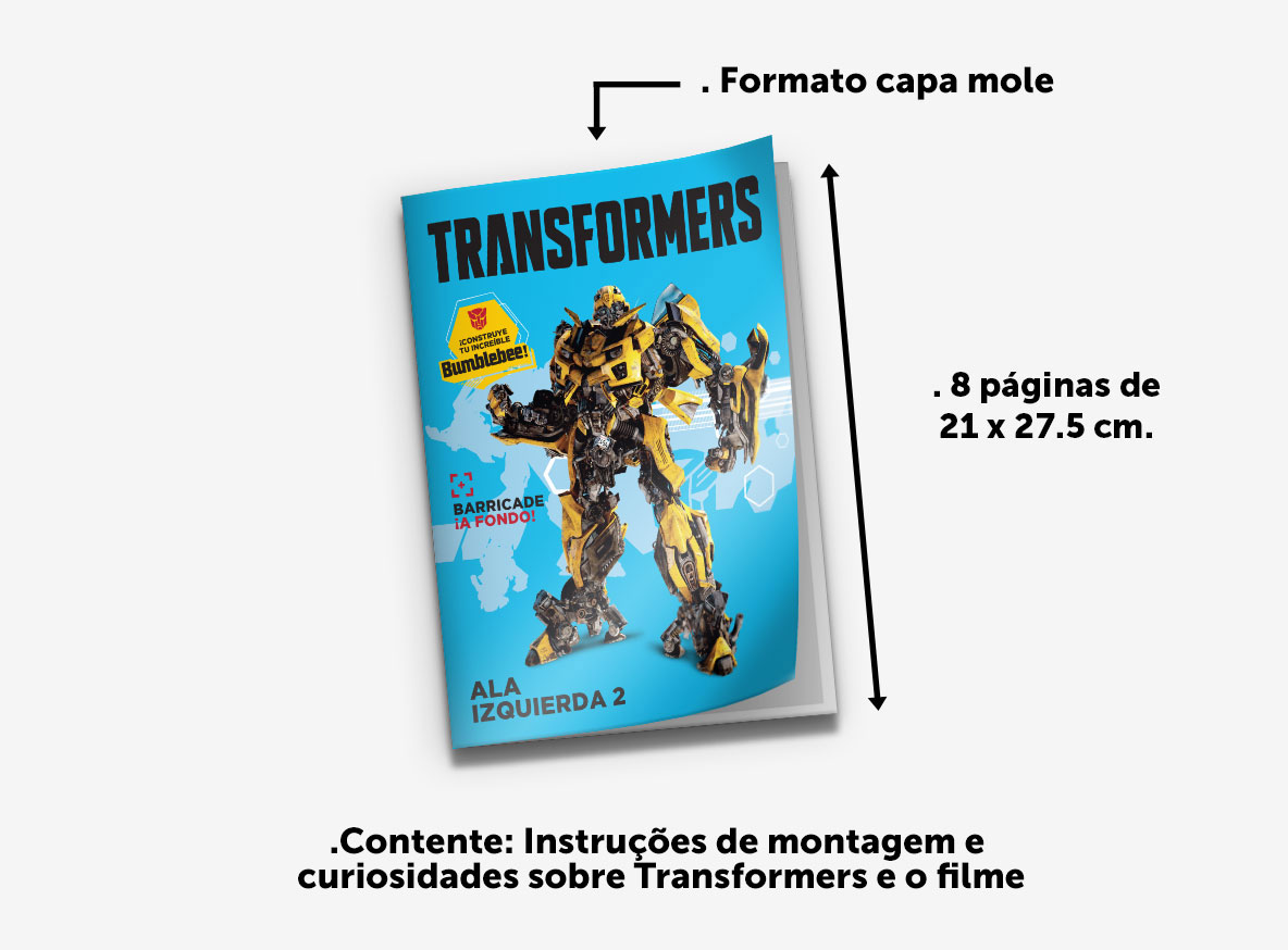 Construa seu incrível Bumblebee